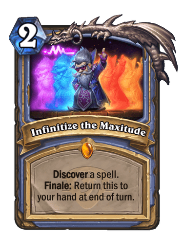 Hearthstone Festival of Legends Legendary Spell