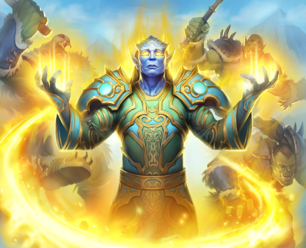 Priest new class-exclusive Hearthstone Keyword for Festival of Legends expansion: Overheal