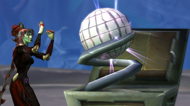How to get the WoW DISCO toy via Dragonflight Twitch drops