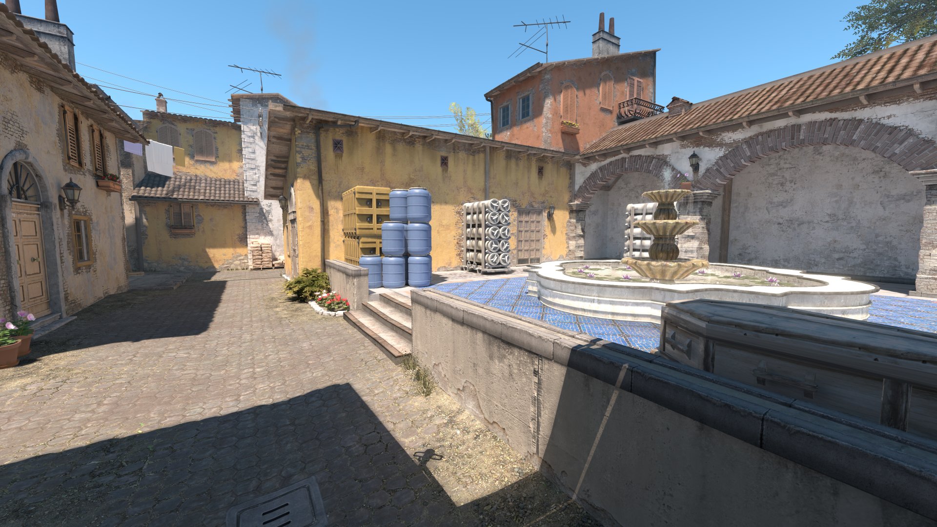 Counter-Strike 2 Map: B Site Inferno