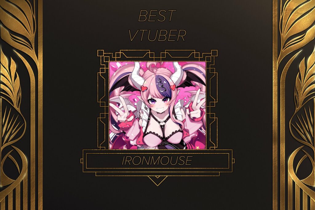 IronMouse won the award for the best Vtuber at The Streamer Awards 2023