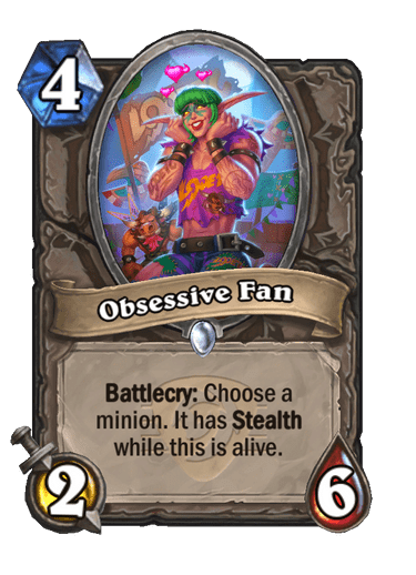 Hearthstone Festival of Legends Obsessive Fan