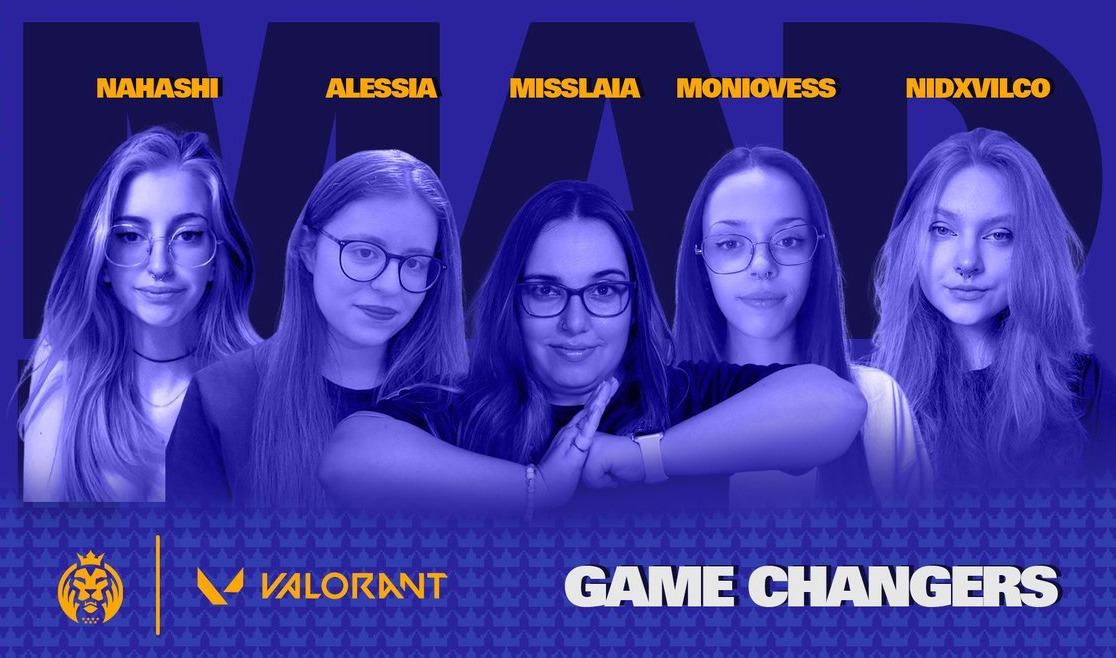 OverActive enters VALORANT Game Changers with its first all-women team