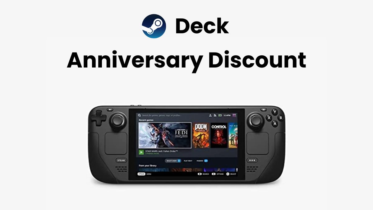 Valve’s Steam Deck gets discount on one-year anniversary
