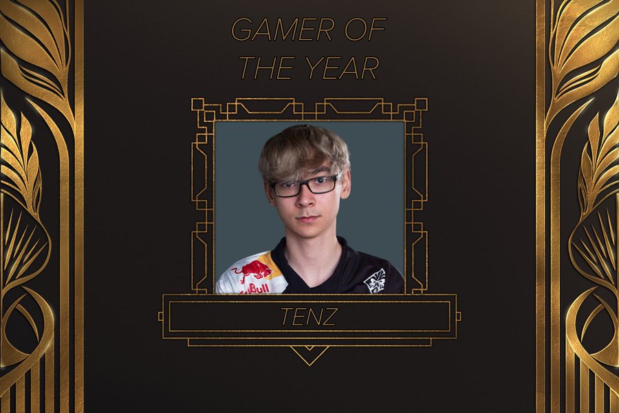 Tenz won the best gamer of the year.