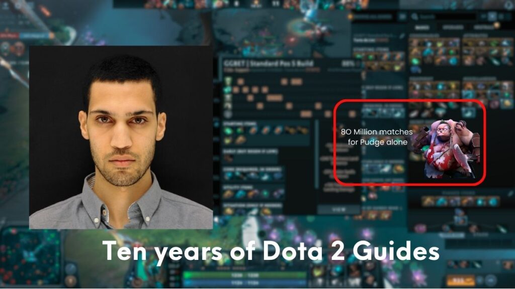 TorteDeLini celebrates ten years of Dota 2 guides; 3.4 billion matches have used his guides
