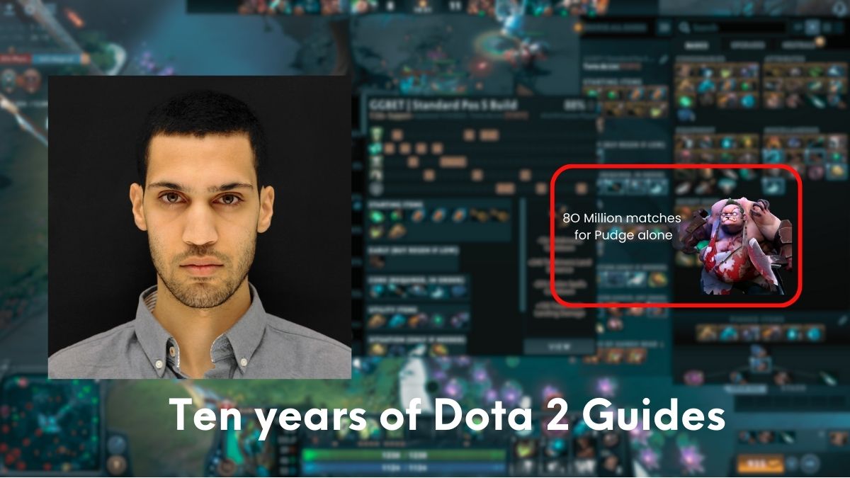 TorteDeLini celebrates ten years of Dota 2 guides; 3.4 billion matches have used his guides