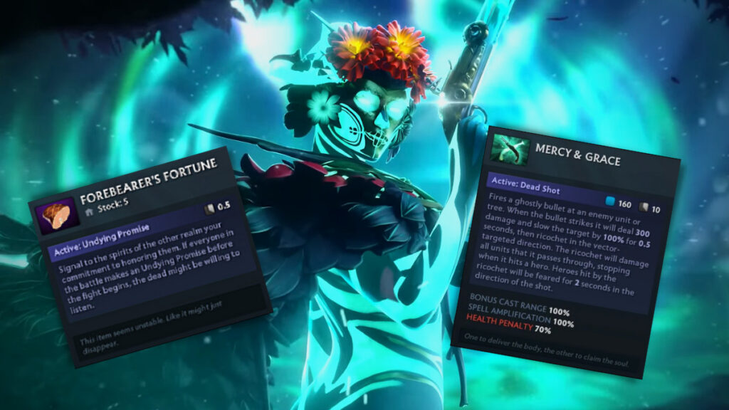 Valve teases Muerta with Forebearer’s Fortune item