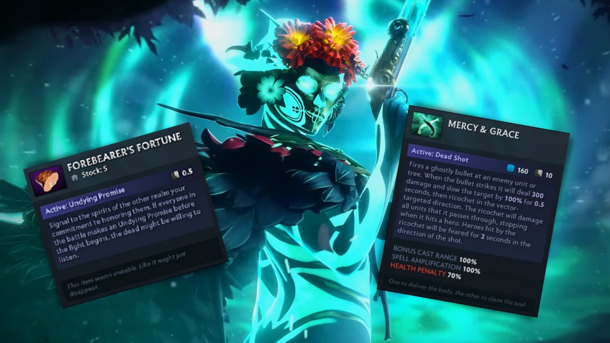 Valve teases Muerta with Forebearer’s Fortune item