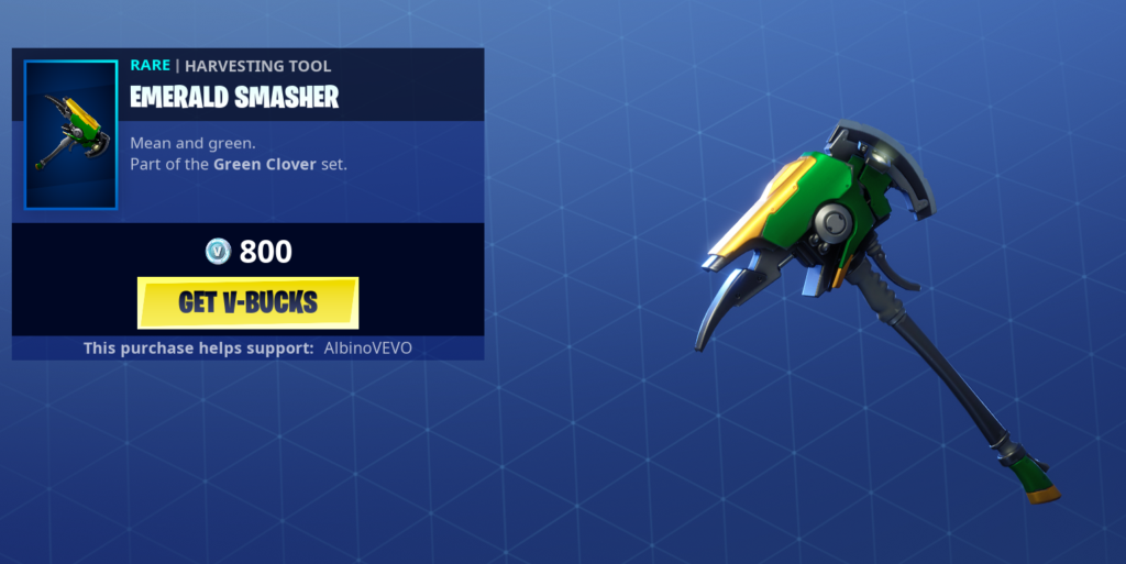How to get the Emerald Axe in Fortnite