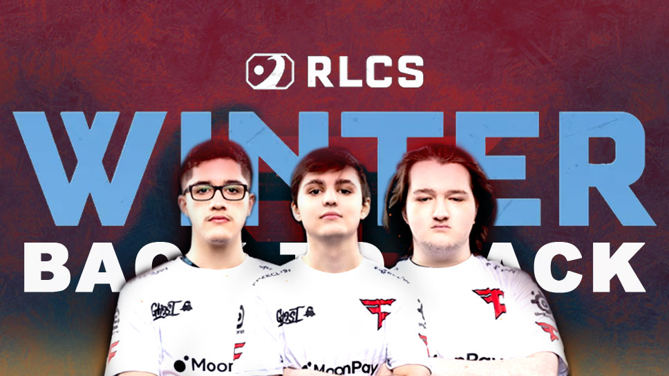 FaZe Clan wins the RLCS Winter Invitational