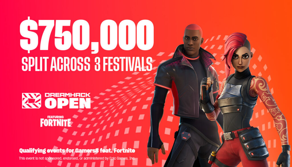 DreamHack announces $750,000 Fortnite Zero Build prize pool spanning 3 events