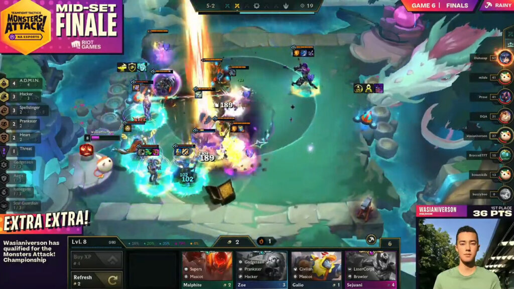 Teamfight Tactics Set 8 Monsters Attack! Mid Set-Finale