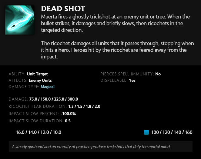 Muerta Ability - Dead Shot