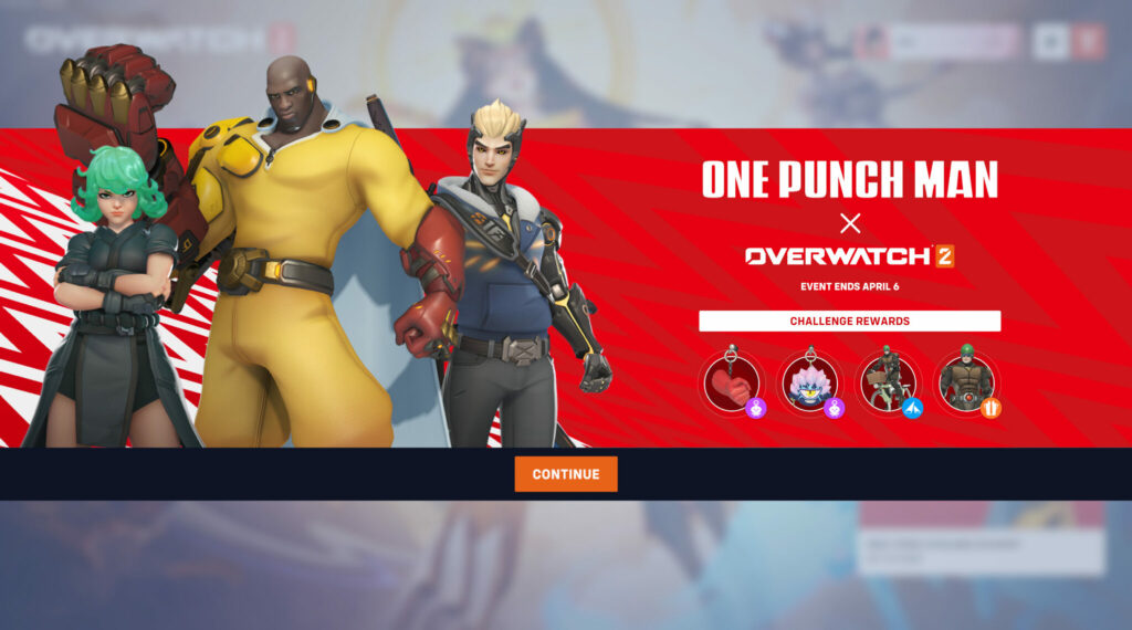 One Punch Man and Overwatch 2 collaboration 
