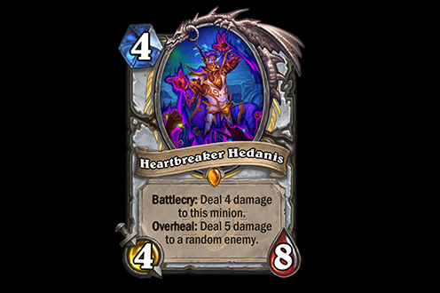 Heartbreaker Hedanis in Hearthstone Festival of Legends