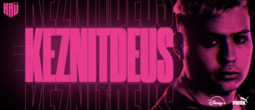 Keznit at KRÜ Esports - Image via Keznit's Twitter