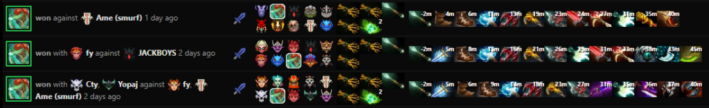 Carry Muerta item build by monet