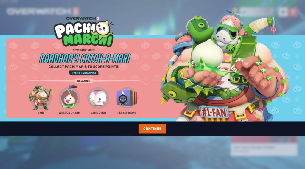 Overwatch 2 PachiMari Roadhog skin