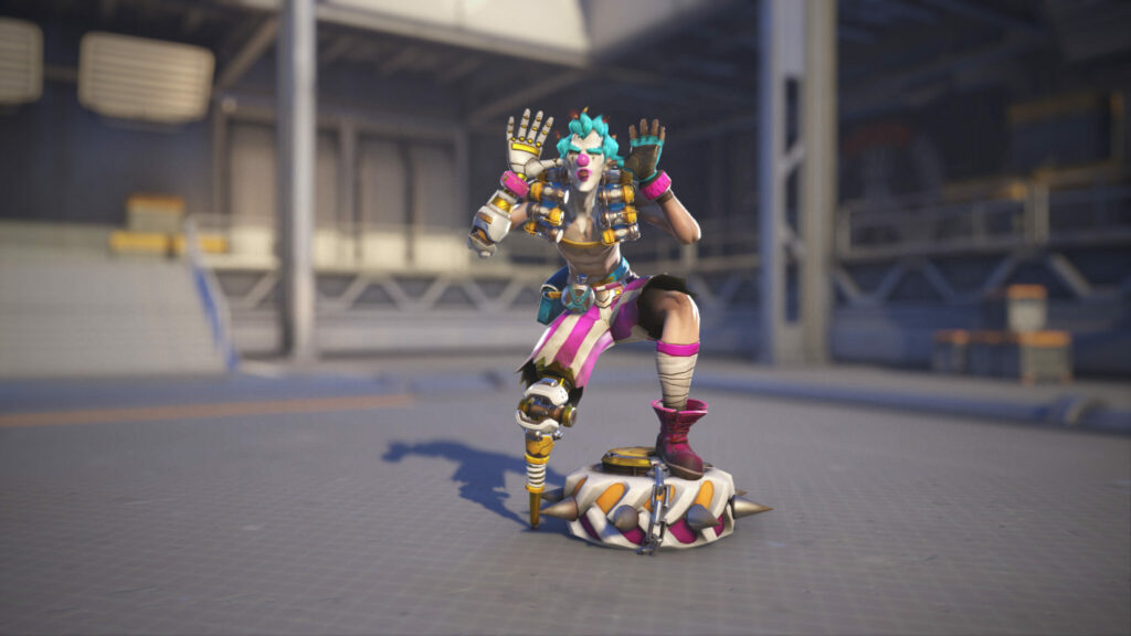Circus Junkrat skin in Overwatch 2