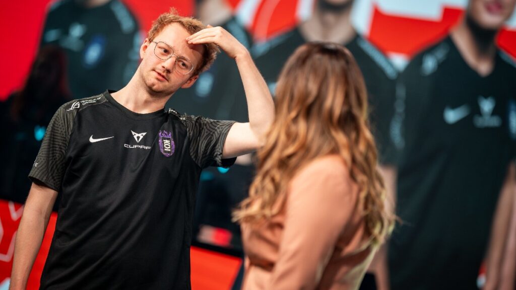 Larssen on LEC Spring Split: “We need to improve on a lot of things because we are very bad”