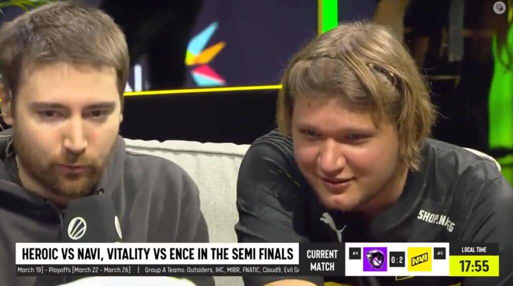 World’s best CS:GO player, s1mple, reacts to first visuals of Counter-Strike 2