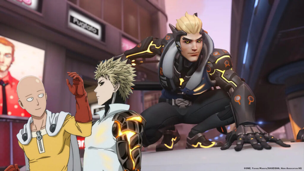 Blizzard reveals new Overwatch 2 One Punch Man skin for Genji