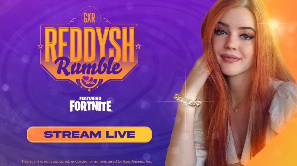 Popular creator Reddysh hosts a $25,000 co-ed Fortnite tournament