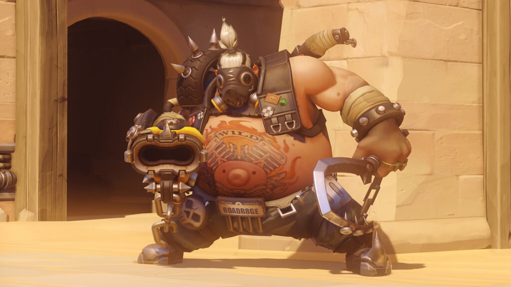 Roadhog is an honorary Hook Hero