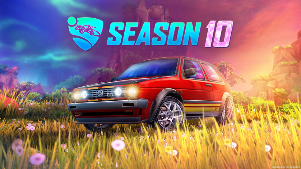 Rocket League Season 10 introduces Volkswagen Golf GTI, patch released