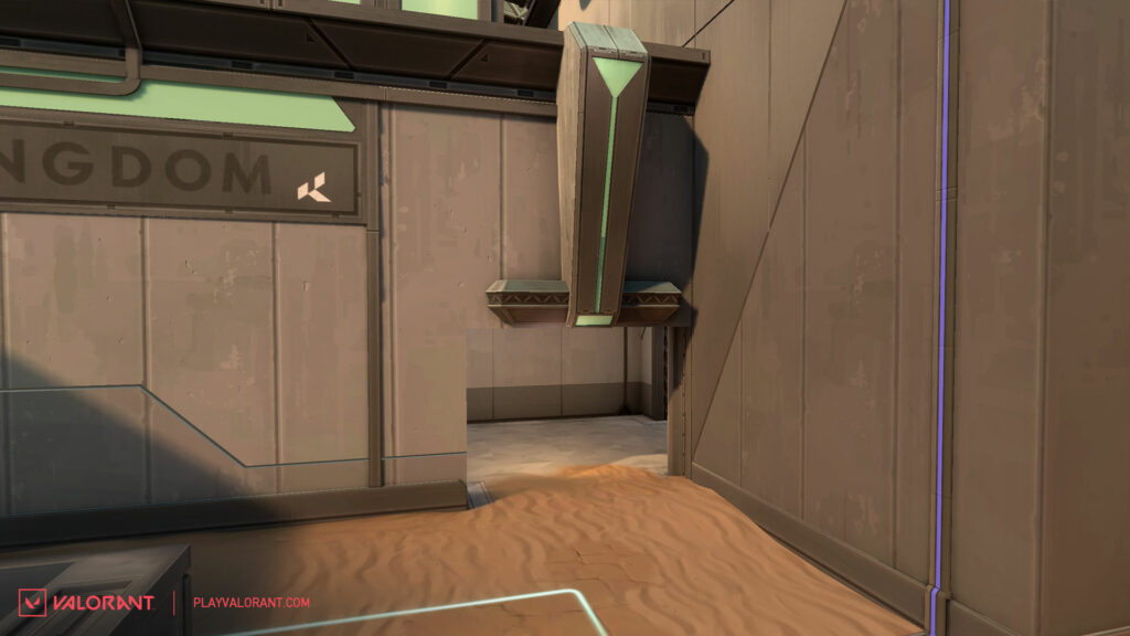 A look at the B Site entrance change coming.