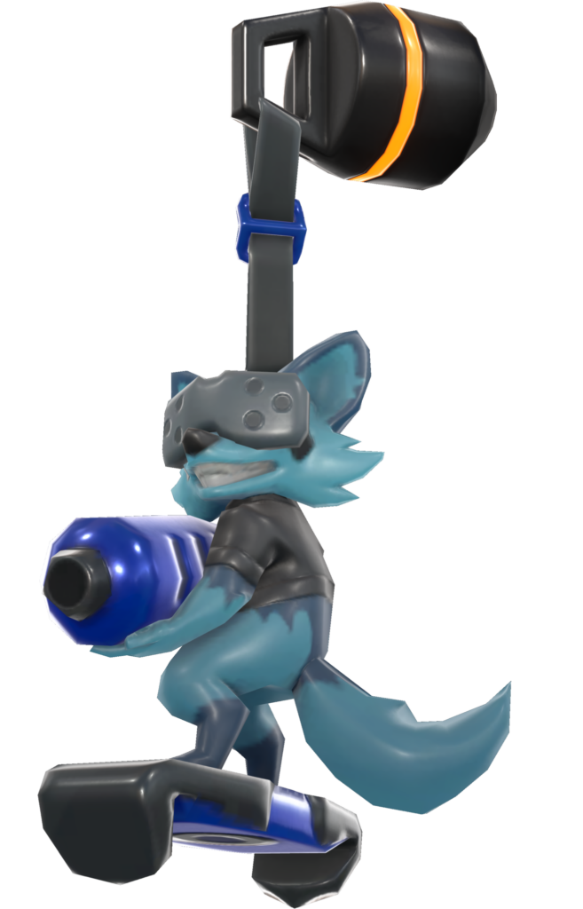 The Bazooka Badger Gun Buddy from the VALORANT arcade skin bundle.