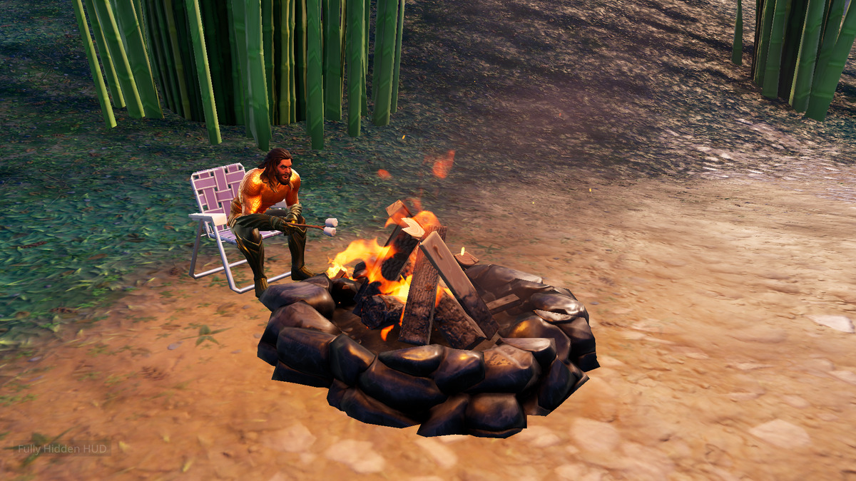 Campfires in Fortnite: where to find them