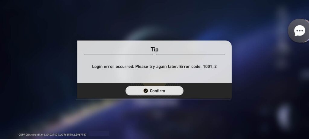 How to fix Honkai: Star Rail Error Code 1001_2
