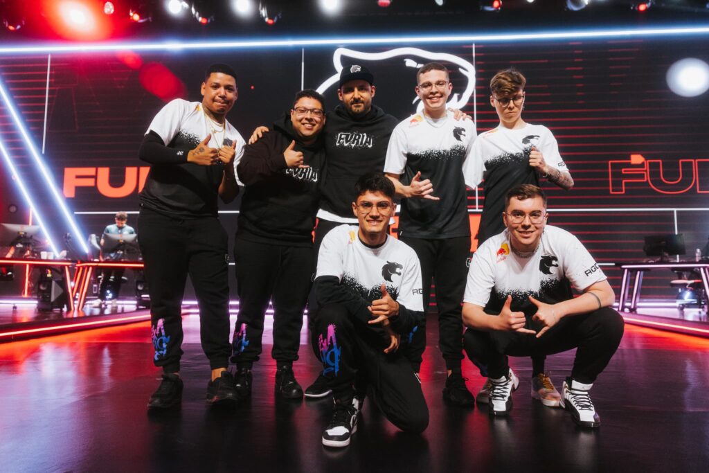 FURIA, with mwzera, competes during Week 2 of 2023 VCT Americas at the Riot Games Arena on April 08, 2023.