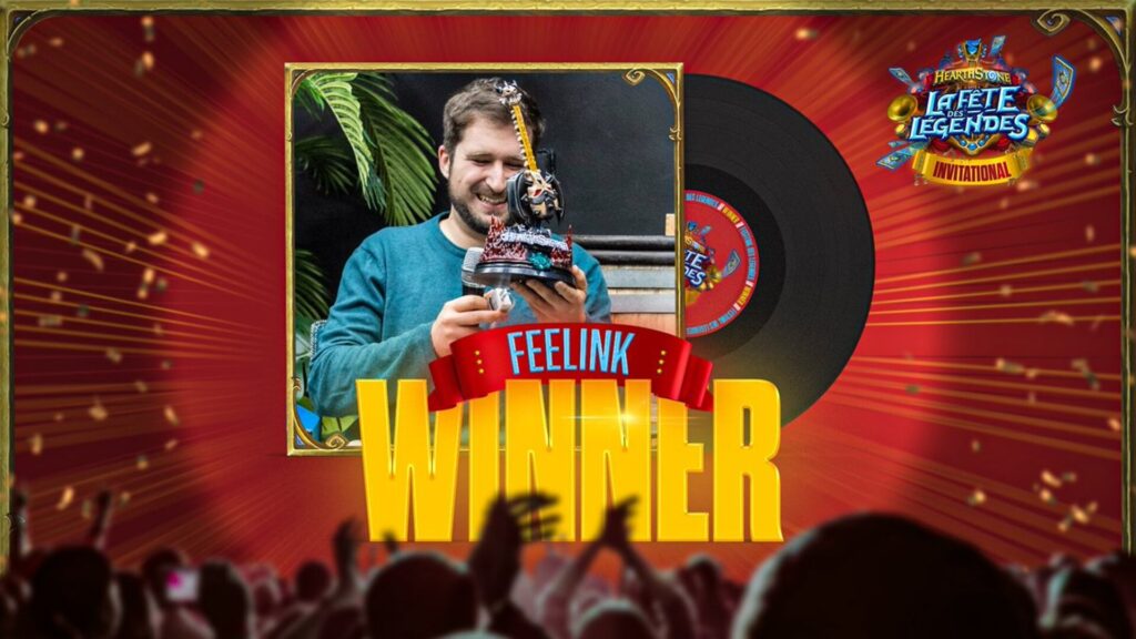 Feelink wins the Solary Hearthstone Cup celebrating the Festival of Legends expansion