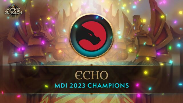 Echo players become record-breaking WoW MDI 2023 champions!