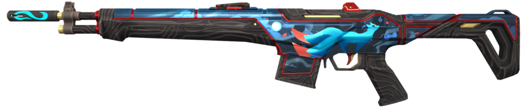 The Guardian with the Moondash weapon skin.