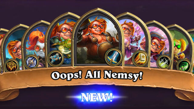 Hearthstone gets April Fools' Day patch notes: pineapple on pizza, Nemsy everywhere, and more!