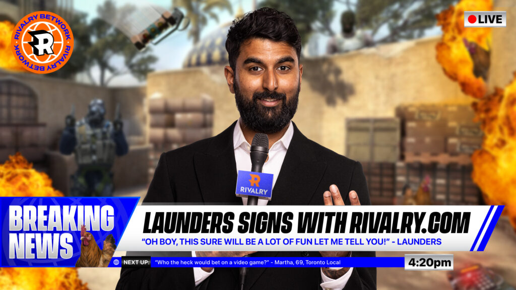 Rivalry and Launders launch Launders News Network and exciting esports events for CS:GO fans in Toronto