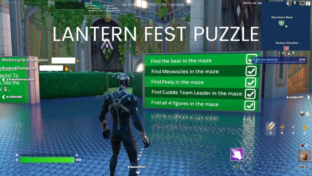 Fortnite Lantern Fest Puzzle: How to complete Marvelous Maze