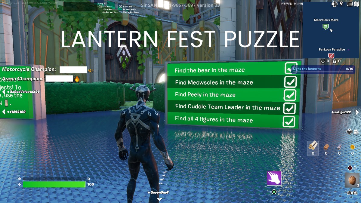 Fortnite Lantern Fest Puzzle: How to complete Marvelous Maze