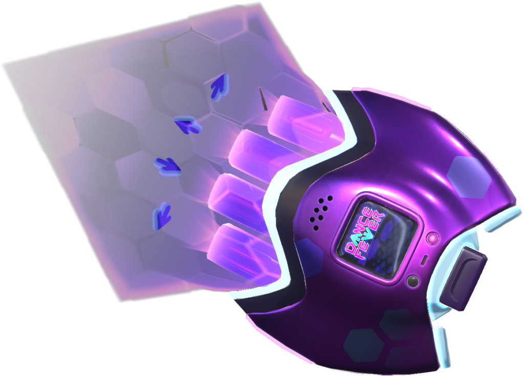 The Dance Fever skin for the Melee weapon.