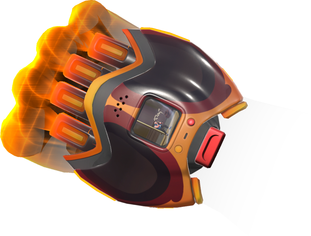 The K.nock O.ut!! skin for the Melee weapon.