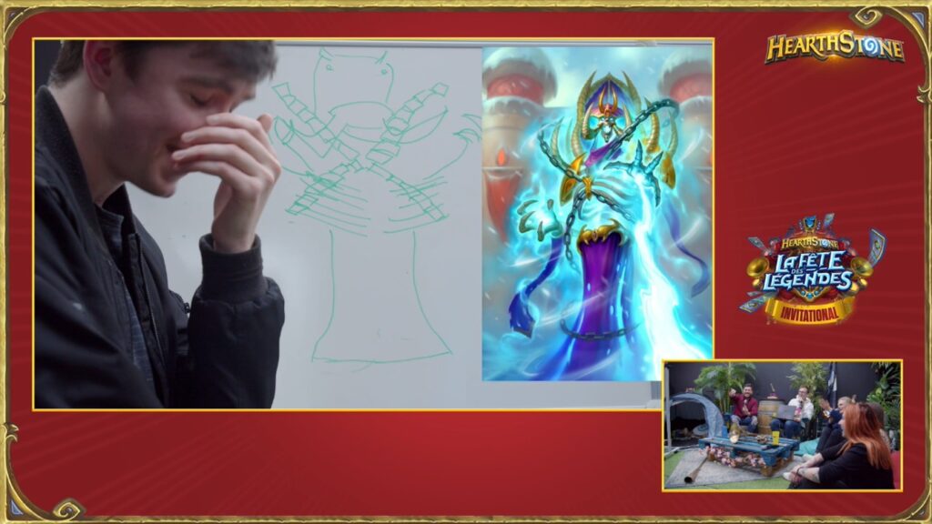 PocketTrain: the artist - Hearthstone Pictionary