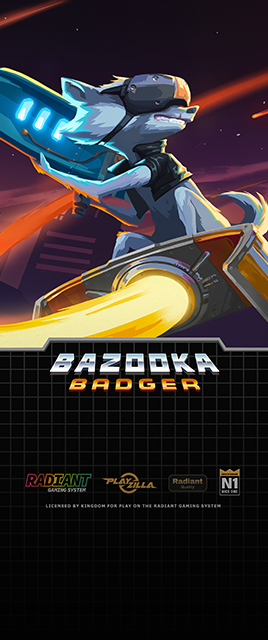 The Bazooka Badger Player Card.