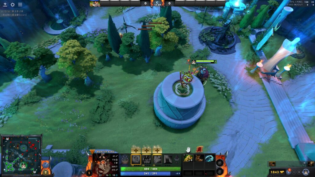 In the middle of the Radiant jungle south of Outpost