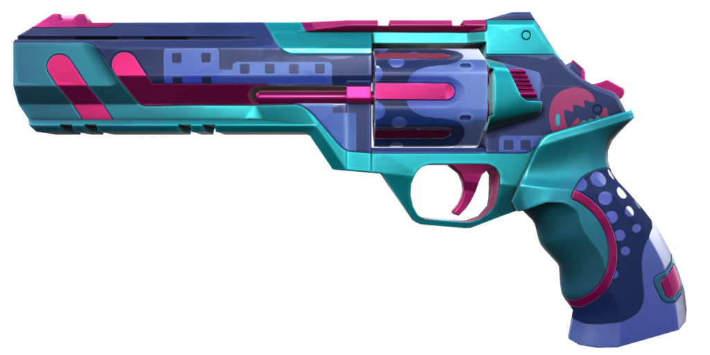 The Sheriff with the second variant of the Monstrocity skin.