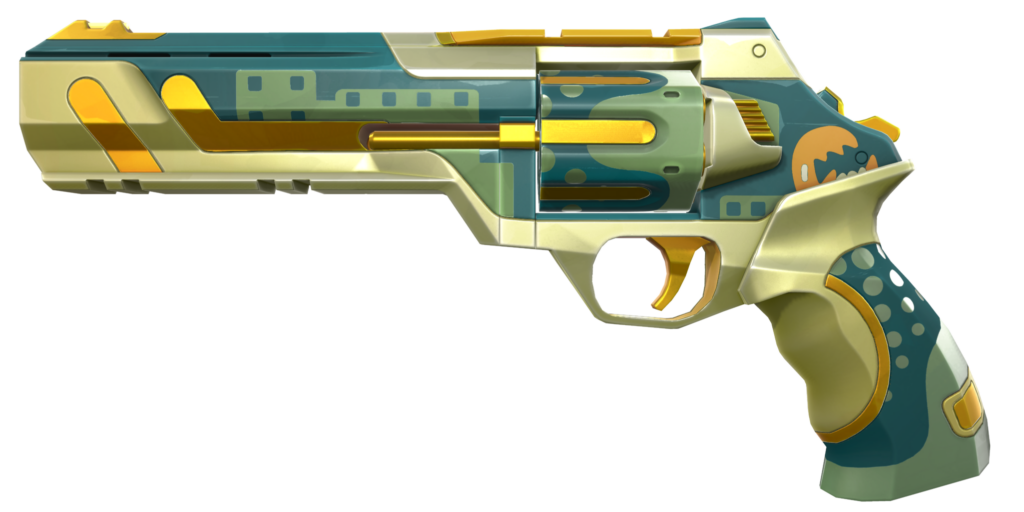 The Sheriff with the third variant of the Monstrocity skin.