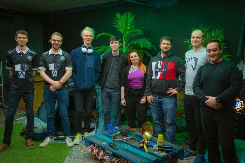 Solary Hearthstone cup players - Image via Solary